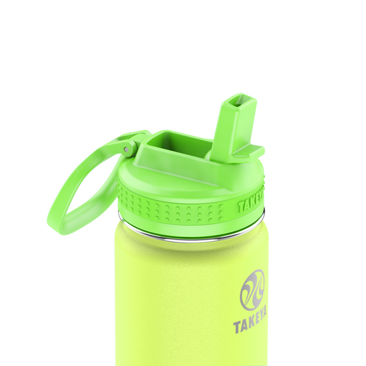 actives-kids-glow-in-the-dark-water-bottle-with-straw-lid-u3 51075-Actives-Kids-Straw-18-GID-LightningGreen-closeup.png