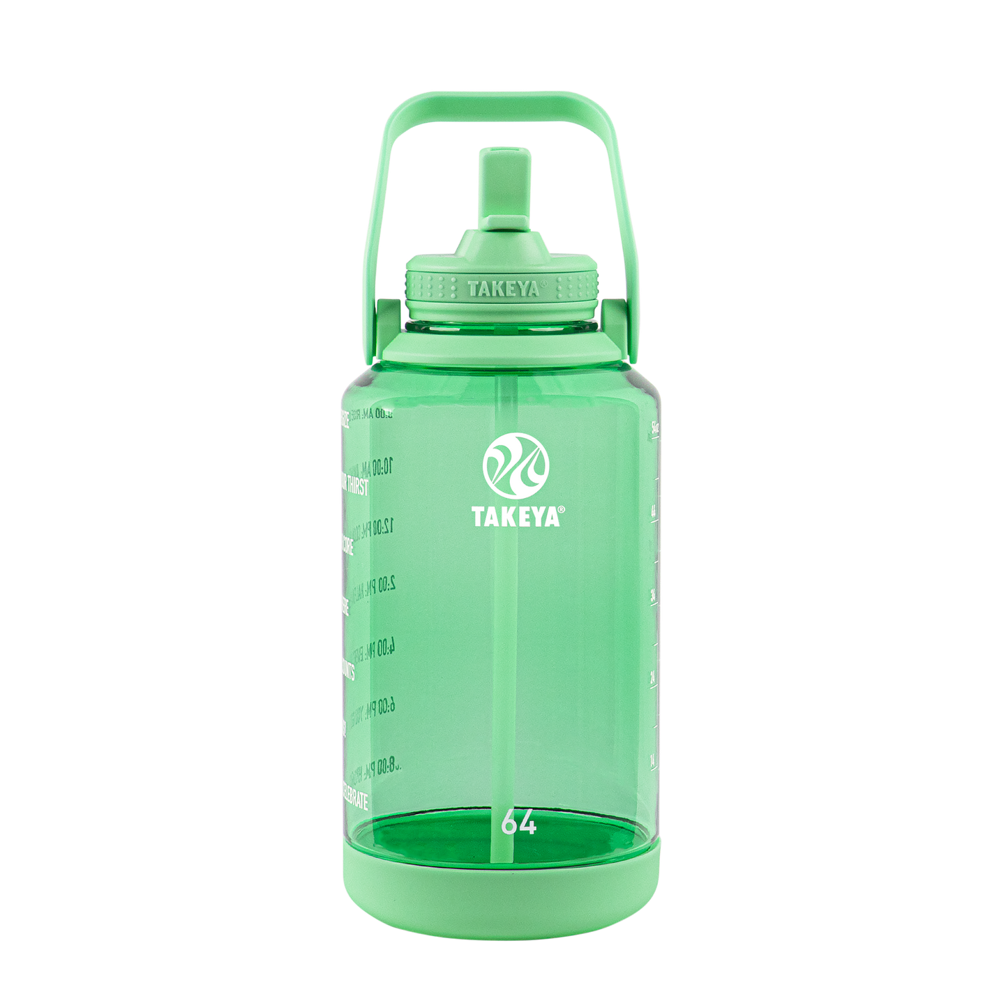 tritan-motivational-water-bottle-with-straw-lid-z4 54101-Tritan-Straw-Motivational-64-PistactioGreen-front.png