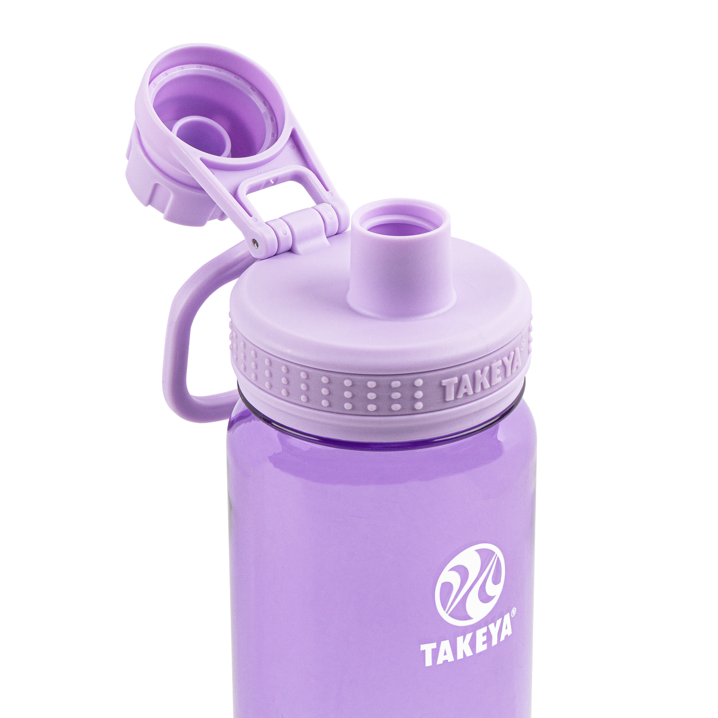 tritan-water-bottle-with-spout-lid-w9 50403-Tritan-Spout-24-VivacityPurple-open.png