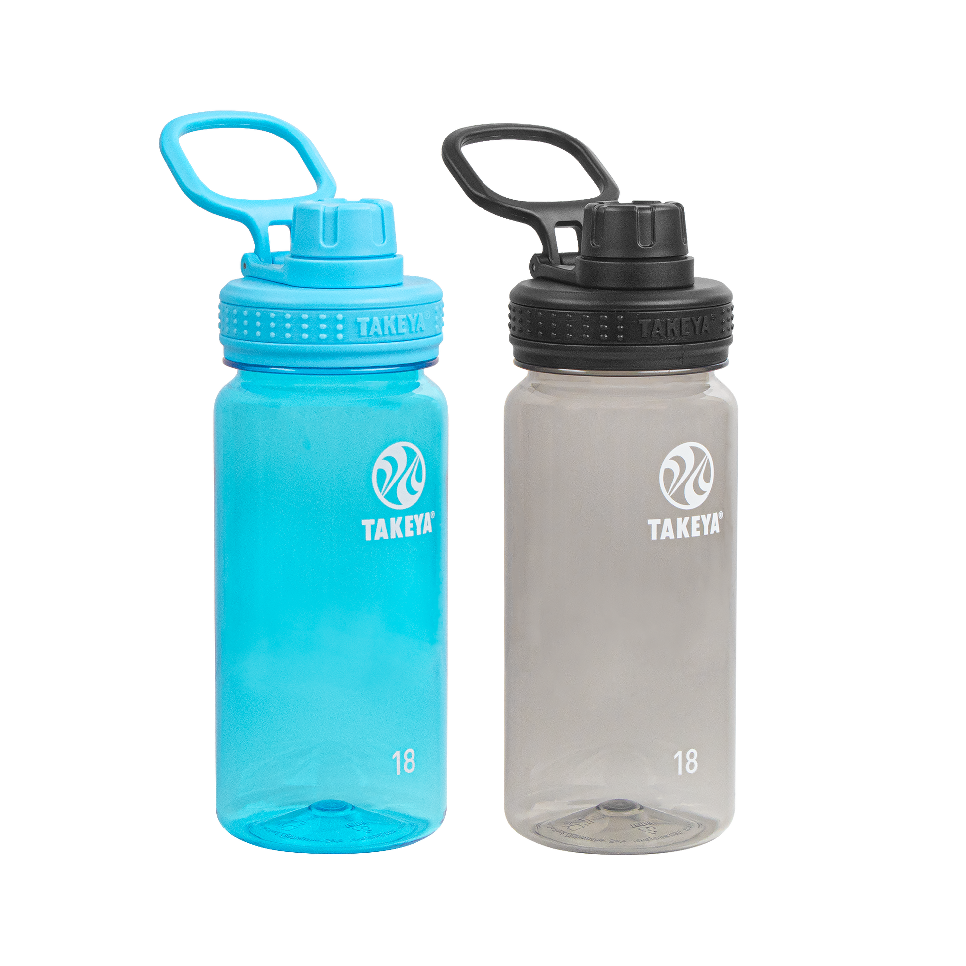tritan-water-bottle-bundle-with-spout-lid-2-pack-b0 51476-Tritan-Spout-18-2pk-BreezyBlue-StormyBlack-Front_1.png