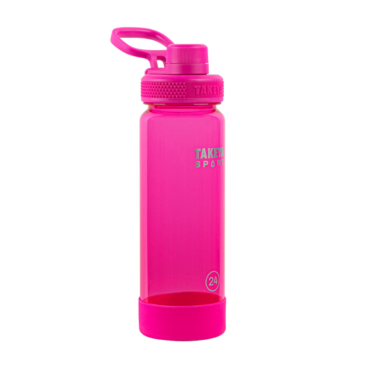 tritan-sport-water-bottle-with-spout-lid-q7 51671-TKS-Tritan-Spout-24-PinkSweep-frontangle.png