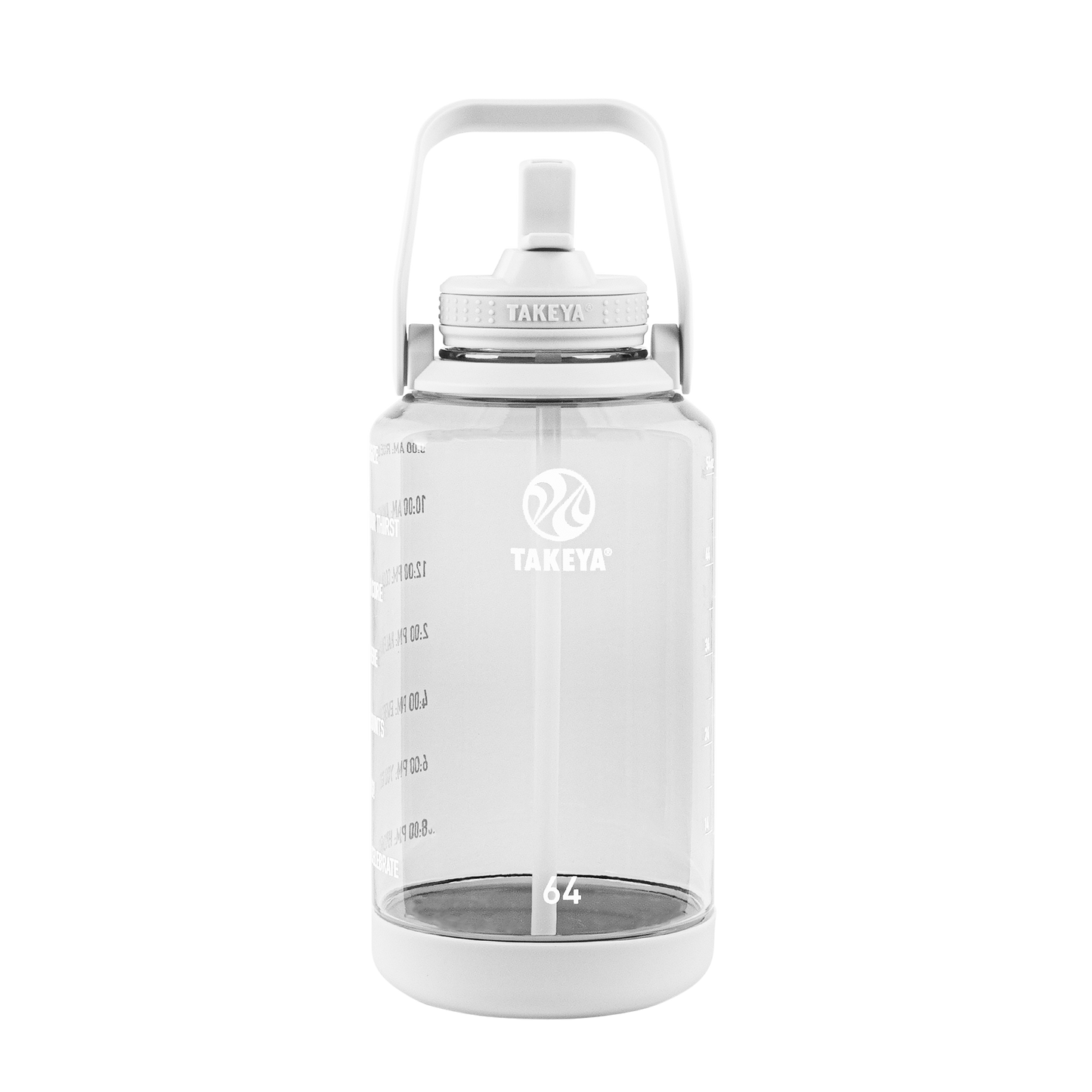 tritan-motivational-water-bottle-with-straw-lid-z4 54142-Tritan-Straw-Motivational-64-WhiteCloud-front.png