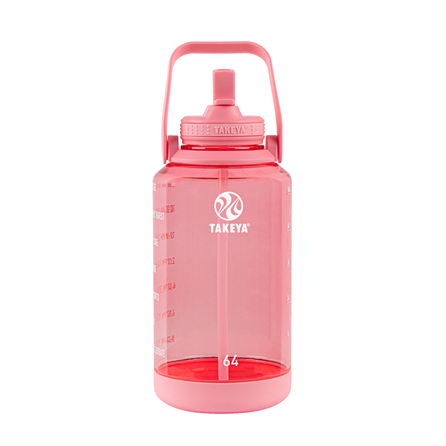 tritan-motivational-water-bottle-with-straw-lid-z4 54143-Tritan-Straw-Motivational-64-FlutterPink-front.png