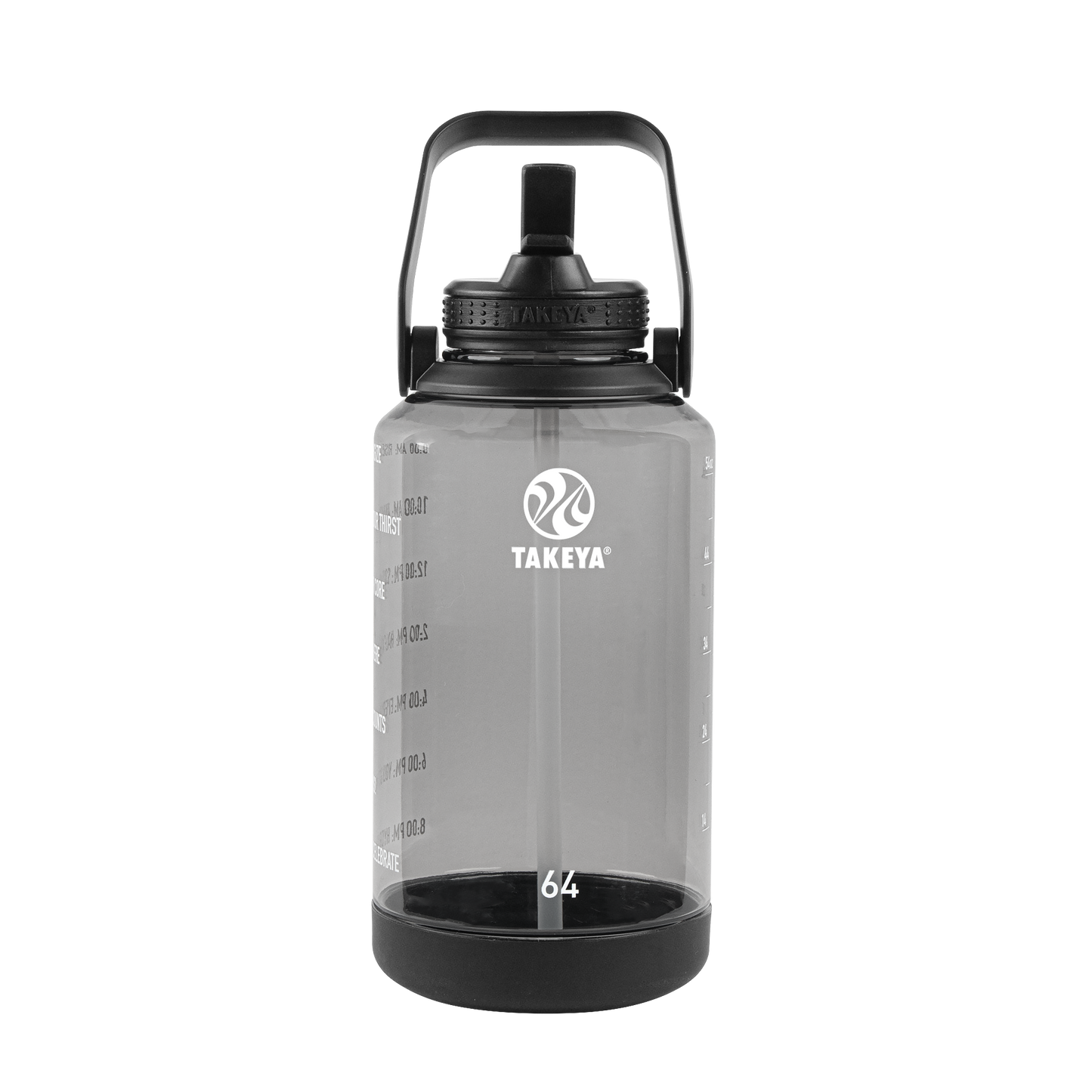 tritan-motivational-water-bottle-with-straw-lid-z4 54145-Tritan-Straw-Motivational-64-StormyBlack-front.png